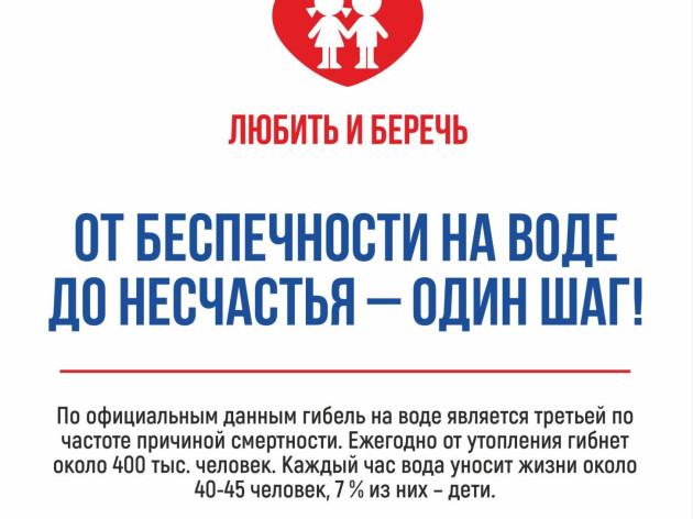 От беспечности на воде до несчастья - один шаг!
